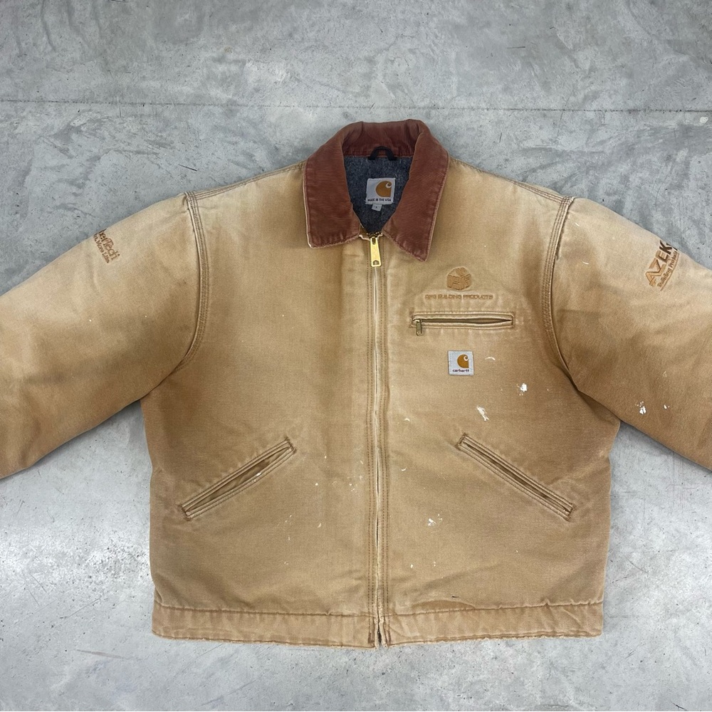 Carhartt Brown Jacket with Logo